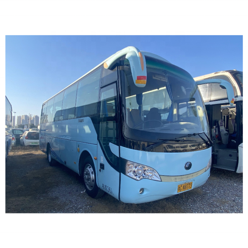 Customized Diesel Coach Bus for Sale RHD Steering Front Engine Position Manual Transmission Euro 3 Emission Standard
